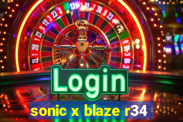 sonic x blaze r34